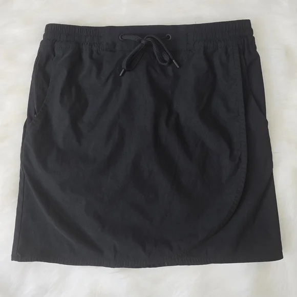 Women's Eddie Bauer Tulip Hem Skort XS Black - Picture 1 of 7